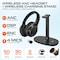Delton D101 Wireless Computer Headset and Stand Charging Station Bluetooth Stereo Headphoones DHSWC1101XD - alternate 2